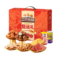 三只松鼠 零食套装1025g
