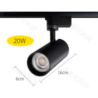 LED射灯 黑色*30W*3000K