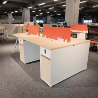 匡大工位桌2.4米四人位电脑桌 MS22-FS24 (2400W*1200D*760H)
