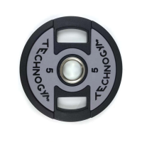 包胶哑铃片5KG(单位:片)健身举重器材