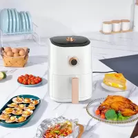 春花CZG-J28W空气炸锅大功率无油健康烘烤 白色