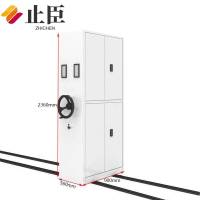 止臣 密集架 办公家具钢制轨道密集柜档案柜报刊架手动式密集架密集柜文件柜 一列一
