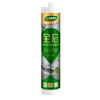 三 棵 树 厨卫专用防水玻璃胶厨房灶台防水胶马桶密封胶强力中性硅酮结构胶全冠防霉型白色24支