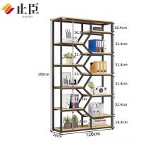 止臣 书架 置物架花架落地客厅博古架书报架靠墙陈列展示架子 M7