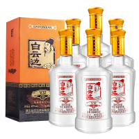 白云边V12陈酿 浓酱兼香型白酒 42 度 500ml*6瓶 整箱装 年货送礼