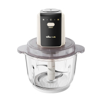 小熊搅拌机绞馅机料理搅拌不锈钢搅肉机QSJ-E03G1