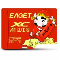 忆捷(Eaget) 监控摄像手机内存卡SD卡 TF红牛卡-256G 个