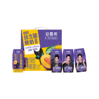 [3月生产][王鹤棣限定]伊利安慕希AMX益生菌酸奶西梅味200g*12盒/箱礼盒牛奶