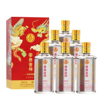 五粮液股份 22-24年富贵吉祥柔和精制 52度500ml*6瓶 年份随机 年货节