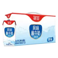 德亚 原味风味酸牛奶200ml*10盒/提