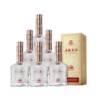 五粮液 五粮本草 金花露酒 52度 500mL 6瓶