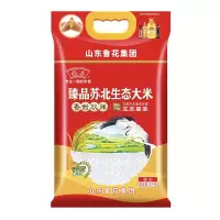 福花(鲁花出品) 臻品苏北生态大米 10斤 香甜软弹