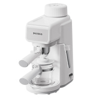 柏翠咖啡机小型意式浓缩蒸汽半自动一体打奶泡咖啡机PE2160WH