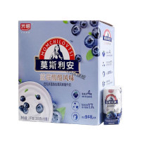 光明莫斯利安蓝莓黄桃酸酪风味酸牛奶200g*10盒/箱包装随机发货