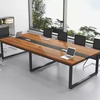 机乐堂(JOYROOM) 会议桌洽谈桌长条会议桌培训桌480*150*75cm