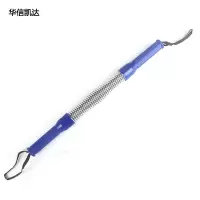 华信凯达 臂力器锻炼胸肌臂肌臂力棒健身器材 电镀款蓝色手柄 30kg