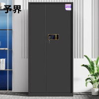 予界密码锁柜子通用黑色通门带抽屉电子指纹锁