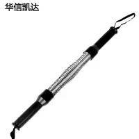 华信凯达 臂力器锻炼胸肌臂肌臂力棒健身器材 电镀款黑色手柄60kg