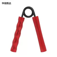 华信凯达 铝合金金属握力器 A型握力器 红色竹节350磅 手部力量锻炼握力器