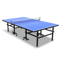 益动未来YD-PPQT002 家用乒乓球台 加厚 标准 室内乒乓球桌 移动折叠乒乓球台 可折叠 带滚轮