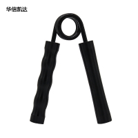 华信凯达 A型握力器 铝合金金属握力器 黑色竹节50磅 手部力量锻炼握力器