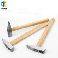 京采盾 木柄钳工锤JCD-CZ8472鸭嘴锤100g小铁锤钣金锤木柄锤子小榔头