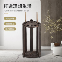 益动未来YD-TQGJ09 九孔杆架 落地台球杆架子