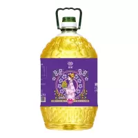 宫粮亚麻籽油5L(桶装)一级冷榨纯香亚麻籽油 纯山茶油物理压榨食用油