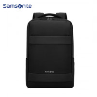 新秀丽(Samsonite)男商务双肩电脑背包旅行通勤笔记本包15.6寸黑色 TX5*09001