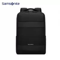 新秀丽(Samsonite)男商务双肩电脑背包旅行通勤笔记本包15.6寸黑色 TX5*09001