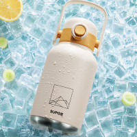 苏泊尔苏泊尔大容量多饮保温壶 1L.晨曦白/KCV10AD20