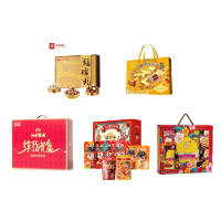 800元零食套餐(良品福瑞礼/王小卤/十月初五发财礼盒/江中猴姑)