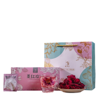 花啼鸟 墨红玫瑰花茶 24克 (单位:盒)