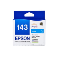 爱普生 T143系列墨盒T1432青色墨盒(适用爱普生900/960FWD/7018)打印机
