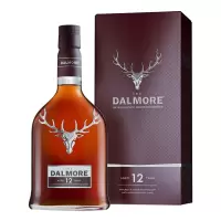 大摩(DALMORE)12年 苏格兰单一麦芽威士忌 700ml 高地产区(中文一体标)