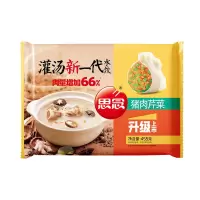思念灌汤猪肉芹菜水饺455g