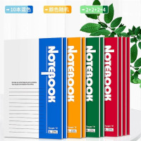 广博(GuangBo)B5笔记本子办公记事本子日记本软抄本 60张5本装颜色随机GBR0795