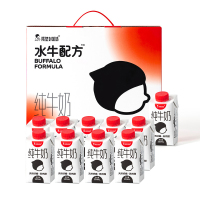 隔壁刘奶奶 小红帽纯牛奶 水牛配方纯牛奶200ml*10盒 礼盒装
