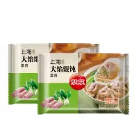 思念上海大馅馄饨猪肉荠菜500g*2袋