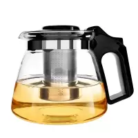 紫丁香 玻璃茶具 304不锈钢花茶壶S76 1500ML 单位:个