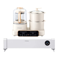 套餐3 西屋多功能烹饪料理机 WSC12D01+西屋踢脚线取暖器 WTH-218