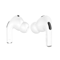 沃品(WOPOW)蓝牙耳机降噪HIFI立体声高音质音乐游戏支持无线充续航时间长适用于苹果华为安卓 AirPro5 白色