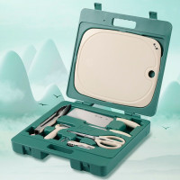 张小泉 不止青绿系列户外厨具套装 S42000100