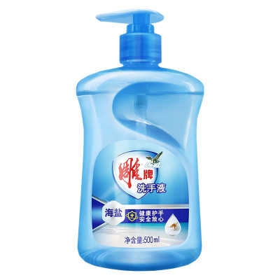雕牌(DIAOPAI) 海盐洗手液500ml 单位:瓶