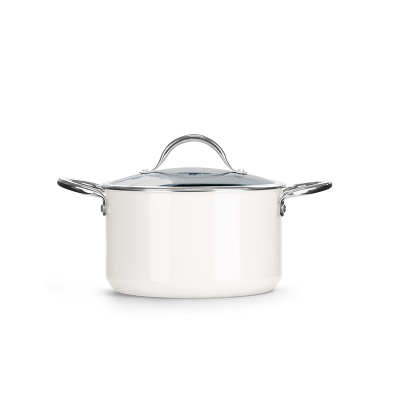 so.home梵音珐琅汤锅R472-20白色3.6L/个