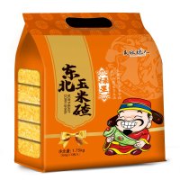 天地粮人 东北玉米碴 礼袋装(350g*5包 )1750g