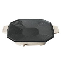 小熊电烧烤炉户外一体烤肉机八角超大电烤盘DKL-E12Y2