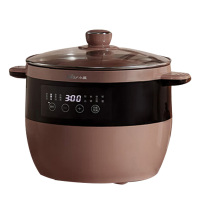 小熊电炖锅电炖盅2.5L隔水炖紫砂内胆一盅四胆DDZ-B25T6