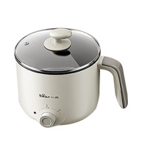 小熊电火锅1.2L迷你多功能电火锅泡面锅DRG-C12K1