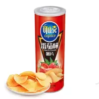 达利园可比克薯片 膨化食品休闲零食 番茄味薯片 105g